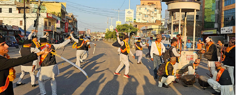 सराय नाचको संरक्षणमा जुटे गुल्मेली युवा